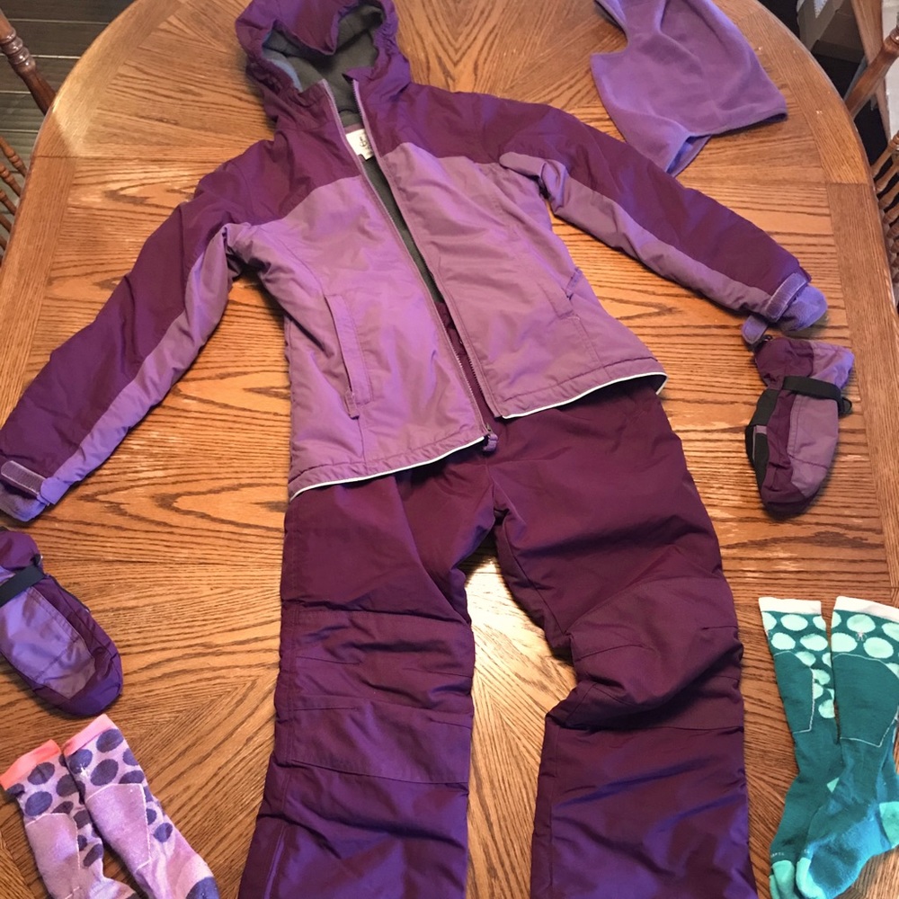 Land’s End kids complete snow set (Y 12)